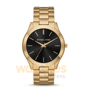 Michael Kors Men’s Quartz Stainless Steel Black Dial 44mm Watch MK8621