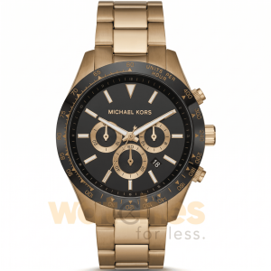 Michael Kors Men’s Quartz Gold Stainless Steel Black Dial 45mm Watch MK8783 UAE DUBAI AJMAN SHARJAH ABU DHABI RAS AL KHAIMA UMM UL QUWAIN ALAIN FUJAIRAH