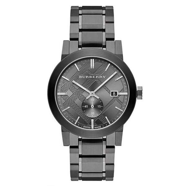 Burberry Men’s Swiss Made Stainless Steel Grey Dial 43mm Watch BU9902 UAE DUBAI AJMAN SHARJAH ABU DHABI RAS AL KHAIMA UMM UL QUWAIN ALAIN FUJAIRAH