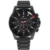 Tommy Hilfiger Men’s Quartz Black Stainless Steel Black Dial 44mm Watch 1791935 UAE DUBAI AJMAN SHARJAH ABU DHABI RAS AL KHAIMA UMM UL QUWAIN ALAIN FUJAIRAH