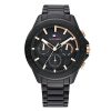 Tommy Hilfiger Men’s Quartz Black Stainless Steel Black Dial 44mm Watch 1791858 UAE DUBAI AJMAN SHARJAH ABU DHABI RAS AL KHAIMA UMM UL QUWAIN ALAIN FUJAIRAH