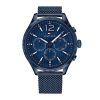 Tommy Hilfiger Men’s Quartz Blue Stainless Steel Blue Dial 44mm Watch 1791471 UAE DUBAI AJMAN SHARJAH ABU DHABI RAS AL KHAIMA UMM UL QUWAIN ALAIN FUJAIRAH