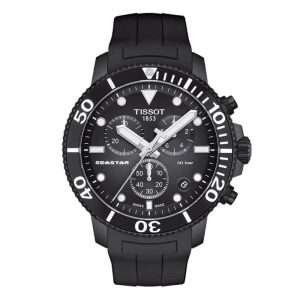 TISSOT Men’s Quartz Swiss Made Black Silicone Strap Black Dial 45mm Watch T120.417.37.051.02 UAE DUBAI AJMAN SHARJAH ABU DHABI RAS AL KHAIMA UMM UL QUWAIN ALAIN FUJAIRAH