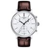 TISSOT Men’s Quartz Swiss Made Brown Leather Strap White Dial 40mm Watch T122.417.16.011.00 UAE DUBAI AJMAN SHARJAH ABU DHABI RAS AL KHAIMA UMM UL QUWAIN ALAIN FUJAIRAH