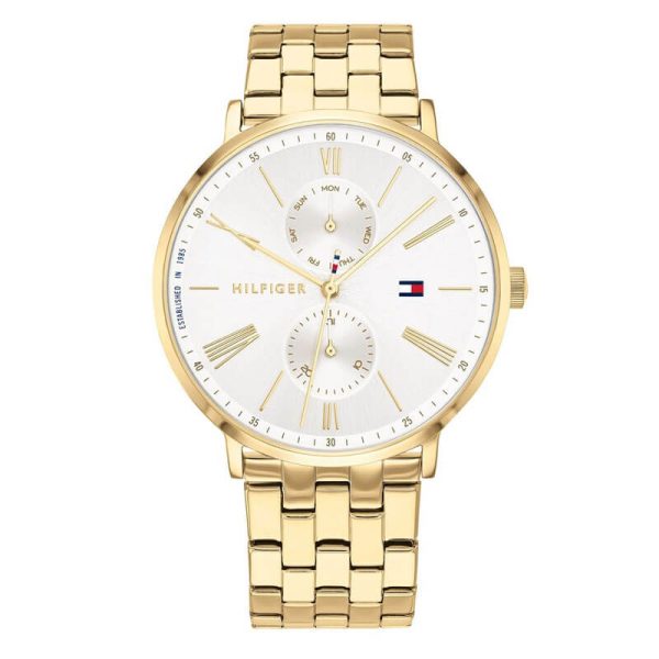 Tommy Hilfiger Women’s Quartz Stainless Steel Silver Dial 38mm Watch 1782069 UAE DUBAI AJMAN SHARJAH ABU DHABI RAS AL KHAIMA UMM UL QUWAIN ALAIN FUJAIRAH