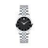 Movado Women’s Quartz Swiss Made Stainless Steel Black Dial 28mm Watch 0606858 UAE DUBAI AJMAN SHARJAH ABU DHABI RAS AL KHAIMA UMM UL QUWAIN ALAIN FUJAIRAH