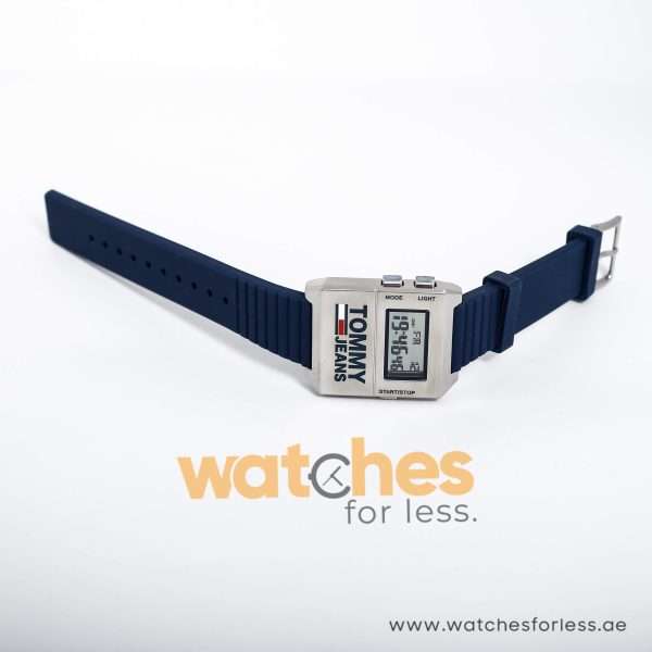 Tommy Hilfiger Men’s Digital Silicone Strap Silver Dial 32mm Watch 1791673 UAE DUBAI AJMAN SHARJAH ABU DHABI RAS AL KHAIMA UMM UL QUWAIN ALAIN FUJAIRAH