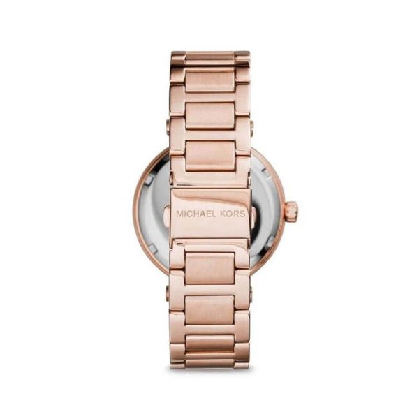 Michael Kors Women’s Quartz Rose Gold Stainless Steel Red Dial 42mm Watch MK6086 UAE DUBAI AJMAN SHARJAH ABU DHABI RAS AL KHAIMA UMM UL QUWAIN ALAIN FUJAIRAH