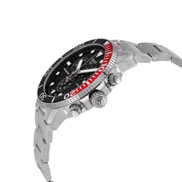 TISSOT Men’s Quartz Swiss Made Stainless Steel Black Dial 45mm Watch T120.417.11.051.01 UAE DUBAI AJMAN SHARJAH ABU DHABI RAS AL KHAIMA UMM UL QUWAIN ALAIN FUJAIRAH