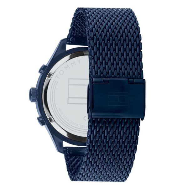 Tommy Hilfiger Men’s Quartz Blue Stainless Steel Blue Dial 44mm Watch 1791471 UAE DUBAI AJMAN SHARJAH ABU DHABI RAS AL KHAIMA UMM UL QUWAIN ALAIN FUJAIRAH