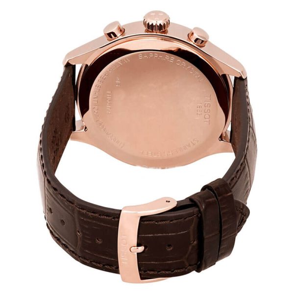 TISSOT Men’s Quartz Swiss Made Brown Leather Strap Black Dial 45mm Watch T116.617.36.057.01 UAE DUBAI AJMAN SHARJAH ABU DHABI RAS AL KHAIMA UMM UL QUWAIN ALAIN FUJAIRAH