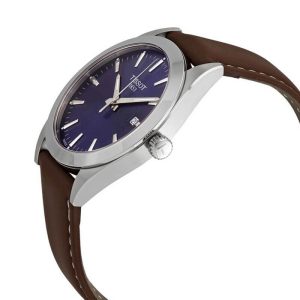 TISSOT Men’s Quartz Swiss Made Brown Leather Strap Blue Dial 40mm Watch T127.410.16.041.00 UAE DUBAI AJMAN SHARJAH ABU DHABI RAS AL KHAIMA UMM UL QUWAIN ALAIN FUJAIRAH