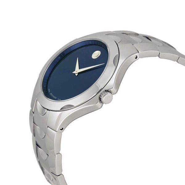 Movado Men’s Swiss Made Quartz Stainless Steel Blue Dial 40mm Watch 0606380 UAE DUBAI AJMAN SHARJAH ABU DHABI RAS AL KHAIMA UMM UL QUWAIN ALAIN FUJAIRAH