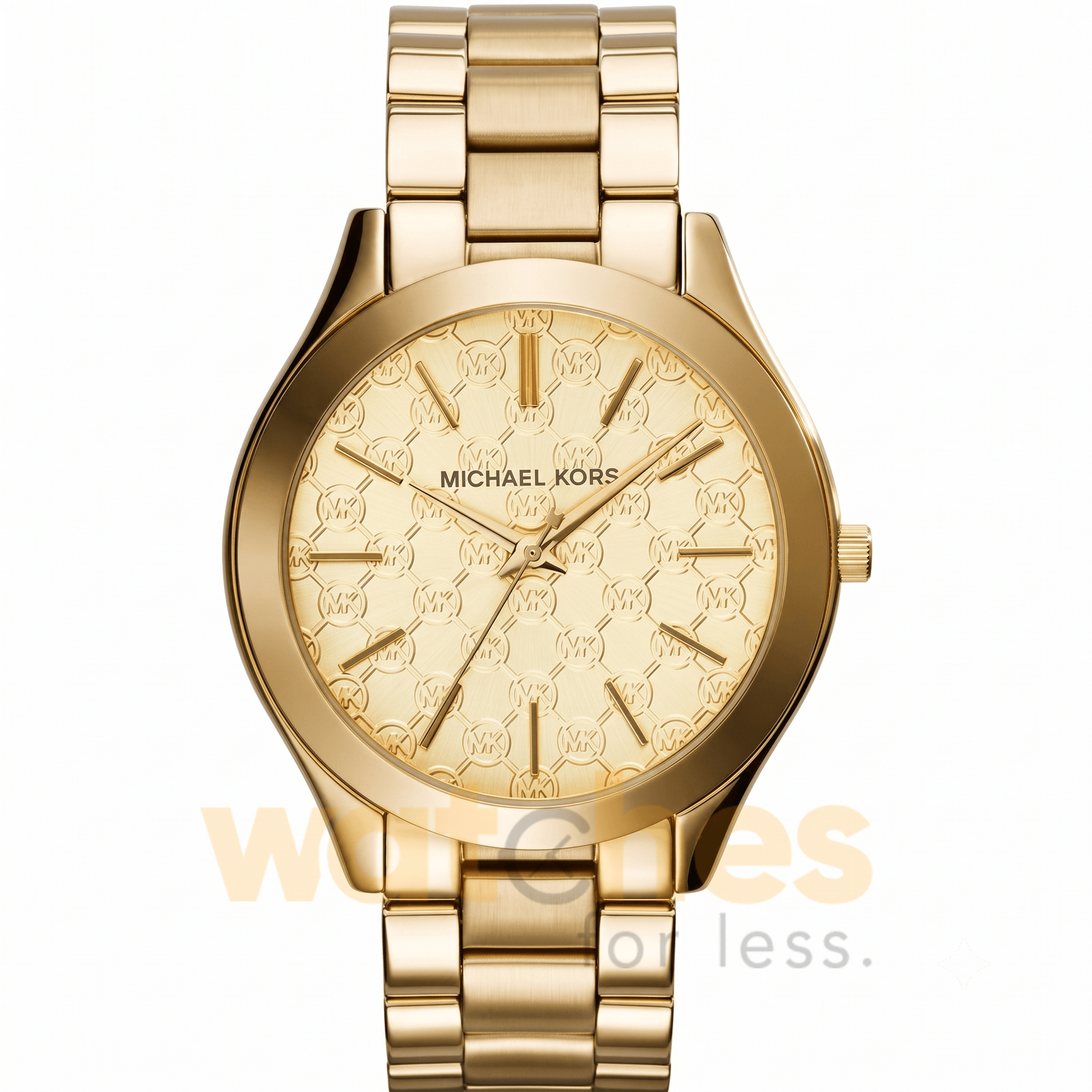 Michael Kors Women’s Quartz Gold Stainless Steel Champagne Dial 42mm Watch MK3335
