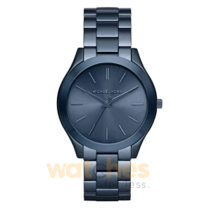 Michael Kors Women’s Quartz Blue Stainless Steel Blue Dial 42mm Watch MK3419 (Shelf Leftover)