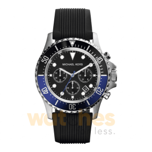Michael Kors Men’s Quartz Black Silicone Strap Black Dial 45mm Watch MK8365 UAE DUBAI AJMAN SHARJAH ABU DHABI RAS AL KHAIMA UMM UL QUWAIN ALAIN FUJAIRAH