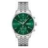 Hugo Boss Men’s Quartz Stainless Steel Green Dial 42mm Watch 1513975 UAE DUBAI AJMAN SHARJAH ABU DHABI RAS AL KHAIMA UMM UL QUWAIN ALAIN FUJAIRAH