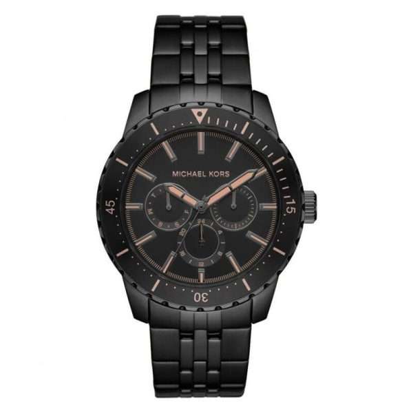 Michael Kors Men’s Quartz Stainless Steel Black Dial 44mm Watch MK7157 UAE DUBAI AJMAN SHARJAH ABU DHABI RAS AL KHAIMA UMM UL QUWAIN ALAIN FUJAIRAH