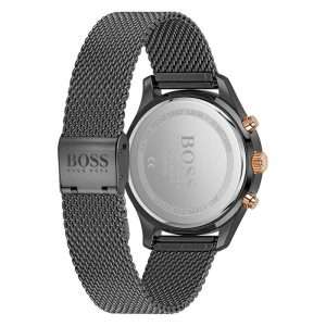 Hugo Boss Men’s Quartz Stainless Steel Black Dial 42mm Watch 1513811 UAE DUBAI AJMAN SHARJAH ABU DHABI RAS AL KHAIMA UMM UL QUWAIN ALAIN FUJAIRAH