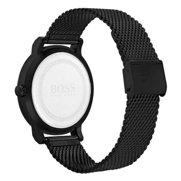 Hugo Boss Men’s Quartz Black Stainless Steel Black Dial 42mm Watch 1513636 UAE DUBAI AJMAN SHARJAH ABU DHABI RAS AL KHAIMA UMM UL QUWAIN ALAIN FUJAIRAH