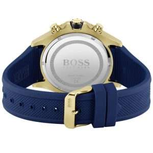 Hugo Boss Men’s Quartz Blue Silicone Strap Blue Dial 46mm Watch 1513822 UAE DUBAI AJMAN SHARJAH ABU DHABI RAS AL KHAIMA UMM UL QUWAIN ALAIN FUJAIRAH
