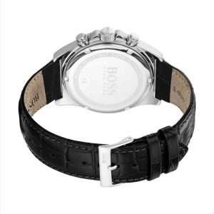 Hugo Boss Men’s Leather Strap Black Dial 45mm Watch 1513752 UAE DUBAI AJMAN SHARJAH ABU DHABI RAS AL KHAIMA UMM UL QUWAIN ALAIN FUJAIRAH