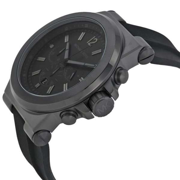 Michael Kors Men’s Quartz Silicone Strap Black Dial 45mm Watch MK8152 UAE DUBAI AJMAN SHARJAH ABU DHABI RAS AL KHAIMA UMM UL QUWAIN ALAIN FUJAIRAH