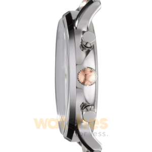 Emporio Armani Men’s Quartz Stainless Steel White Dial 43mm Watch AR0399