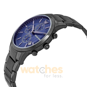 Alternative view of Emporio Armani Men’s Quartz Stainless Steel Blue Dial 43mm Watch AR11215