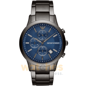 Emporio Armani Men’s Quartz Stainless Steel Blue Dial 43mm Watch AR11215 UAE DUBAI AJMAN SHARJAH ABU DHABI RAS AL KHAIMA UMM UL QUWAIN ALAIN FUJAIRAH