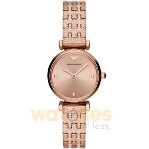 Emporio Armani Women’s Quartz Stainless Steel Rose Gold Dial 28mm Watch AR11342 UAE DUBAI AJMAN SHARJAH ABU DHABI RAS AL KHAIMA UMM UL QUWAIN ALAIN FUJAIRAH