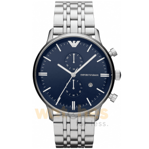 Emporio Armani Men’s Quartz Stainless Steel Blue Dial 43mm Watch AR1648 UAE DUBAI AJMAN SHARJAH ABU DHABI RAS AL KHAIMA UMM UL QUWAIN ALAIN FUJAIRAH