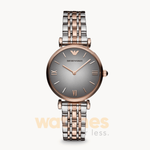 Emporio Armani Women’s Quartz Stainless Steel Grey Dial 32mm Watch AR1725 UAE DUBAI AJMAN SHARJAH ABU DHABI RAS AL KHAIMA UMM UL QUWAIN ALAIN FUJAIRAH