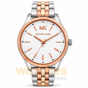 Michael Kors Women’s Quartz Stainless Steel White Dial 36mm Watch MK6642 (Without Tag)