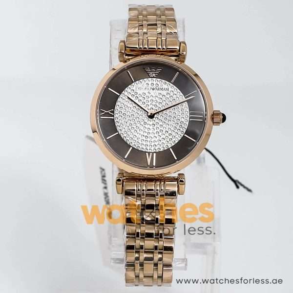 Emporio Armani Women’s Quartz Stainless Steel Brown Dial 32mm Watch AR11402 UAE DUBAI AJMAN SHARJAH ABU DHABI RAS AL KHAIMA UMM UL QUWAIN ALAIN FUJAIRAH