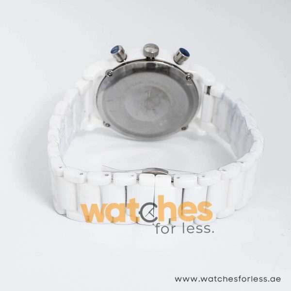 Emporio Armani Men’s Quartz Ceramic White Dial 43mm Watch AR1499 UAE DUBAI AJMAN SHARJAH ABU DHABI RAS AL KHAIMA UMM UL QUWAIN ALAIN FUJAIRAH
