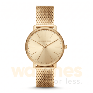 Michael Kors Women’s Quartz Gold Stainless Steel Gold Dial 38mm Watch MK4339