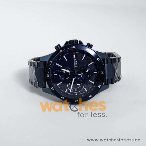 Tommy Hilfiger Men’s Quartz Stainless Steel Blue Dial 46mm Watch 1791720 UAE DUBAI AJMAN SHARJAH ABU DHABI RAS AL KHAIMA UMM UL QUWAIN ALAIN FUJAIRAH