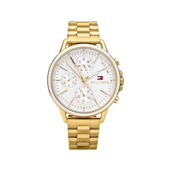 Tommy Hilfiger Women’s Quartz Stainless Steel Silver Dial 40mm Watch 1781786 UAE DUBAI AJMAN SHARJAH ABU DHABI RAS AL KHAIMA UMM UL QUWAIN ALAIN FUJAIRAH