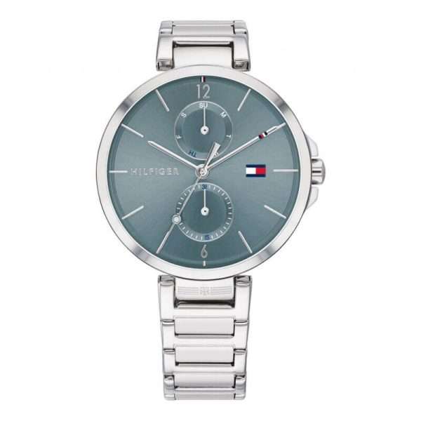 Tommy Hilfiger Women’s Quartz Stainless Steel Blue Dial 37mm Watch 1782126