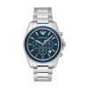 Emporio Armani Men’s Quartz Stainless Steel Blue Dial 44mm Watch AR6091