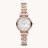 Emporio Armani Women’s Quartz Stainless Steel Mother of Pearl Dial 28mm Watch AR11316