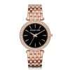 Michael Kors Women’s Quartz Stainless Steel Black Dial 38mm Watch MK3402