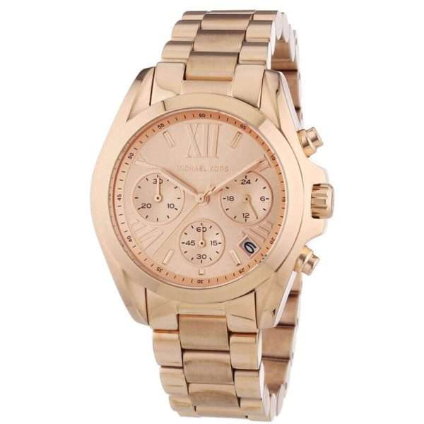 Michael Kors Women’s Quartz Stainless Steel Rose Gold Dial 36mm Watch MK5799