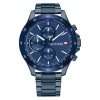 Tommy Hilfiger Men’s Quartz Stainless Steel Blue Dial 46mm Watch 1791720 UAE DUBAI AJMAN SHARJAH ABU DHABI RAS AL KHAIMA UMM UL QUWAIN ALAIN FUJAIRAH