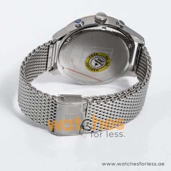 Tommy Hilfiger Men’s Quartz Silver Stainless Steel Grey Dial 44mm Watch 1791466 UAE DUBAI AJMAN SHARJAH ABU DHABI RAS AL KHAIMA UMM UL QUWAIN ALAIN FUJAIRAH