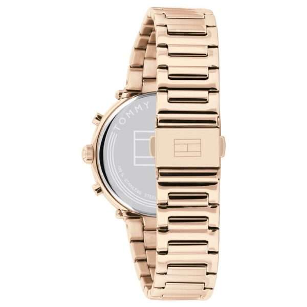 Tommy Hilfiger Women’s Quartz Stainless Steel Rose Gold Dial 38mm Watch 1782347