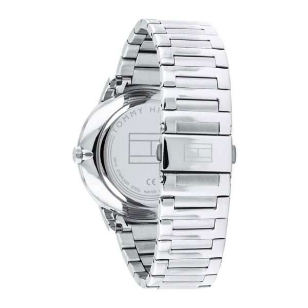 Tommy Hilfiger Men’s Quartz Stainless Steel Grey Dial 44mm Watch 1710385