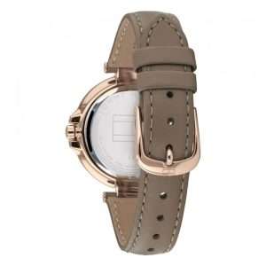 Tommy Hilfiger Women’s Quartz Leather Starp Silver Dial 37mm Watch 1782125