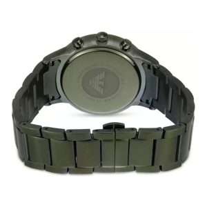 Emporio Armani Men’s Quartz Stainless Steel Grey Dial 43mm Watch AR11117